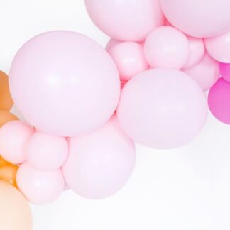 High Quality Strong Pastel Light Pink Latex Balloons, Pink Balloons, Pack of 6 or 12 Balloons, Strong Baby Pink Balloons, Pastel Balloons
