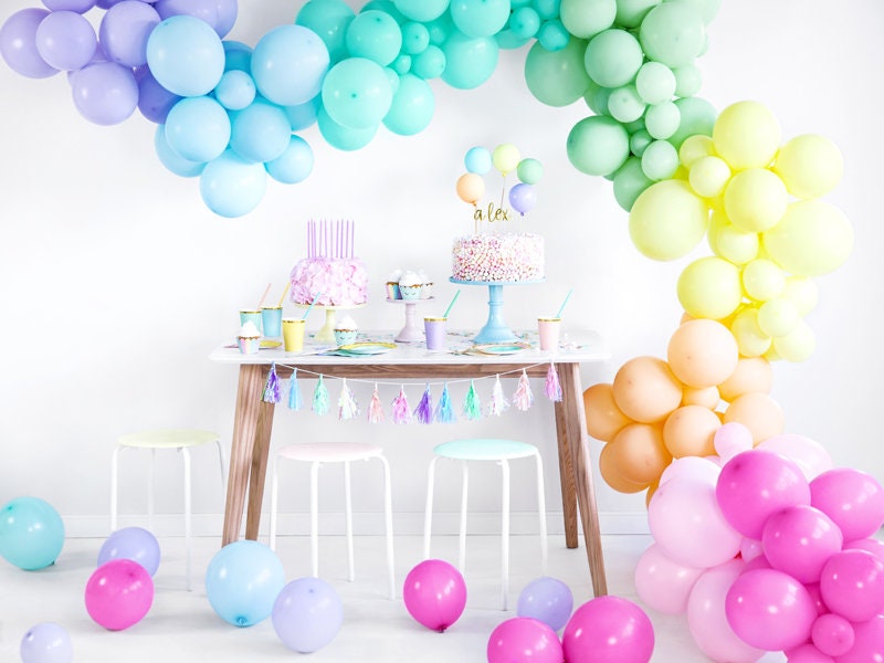 High Quality Strong Pastel Light Pink Latex Balloons, Pink Balloons, Pack of 6 or 12 Balloons, Strong Baby Pink Balloons, Pastel Balloons - Image 4