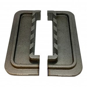 Rooster cast iron hose organizer