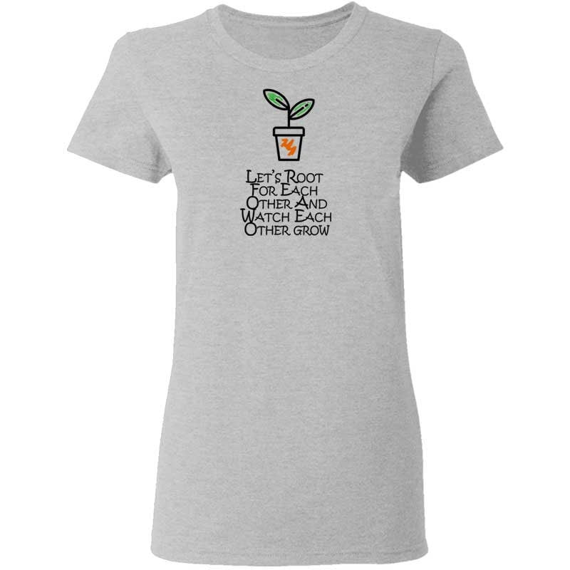 Printed woman T-shirt | gift for plant lady - Image 6